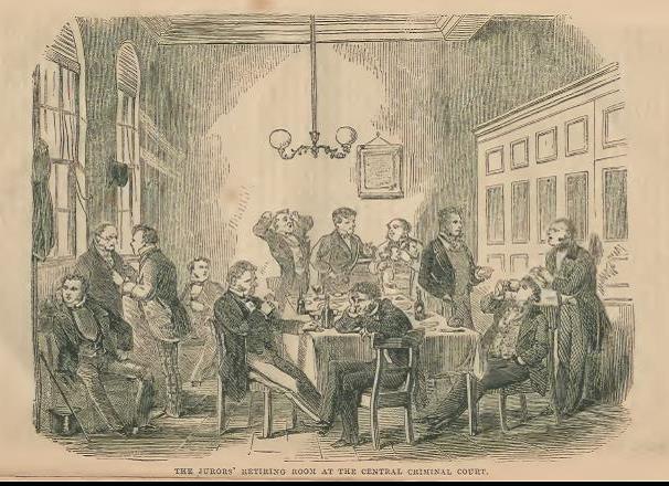 Jurors room at Central Criminal Court