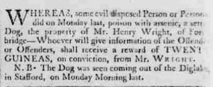 The Staffordshire Advertiser, 26 December 1807, 4